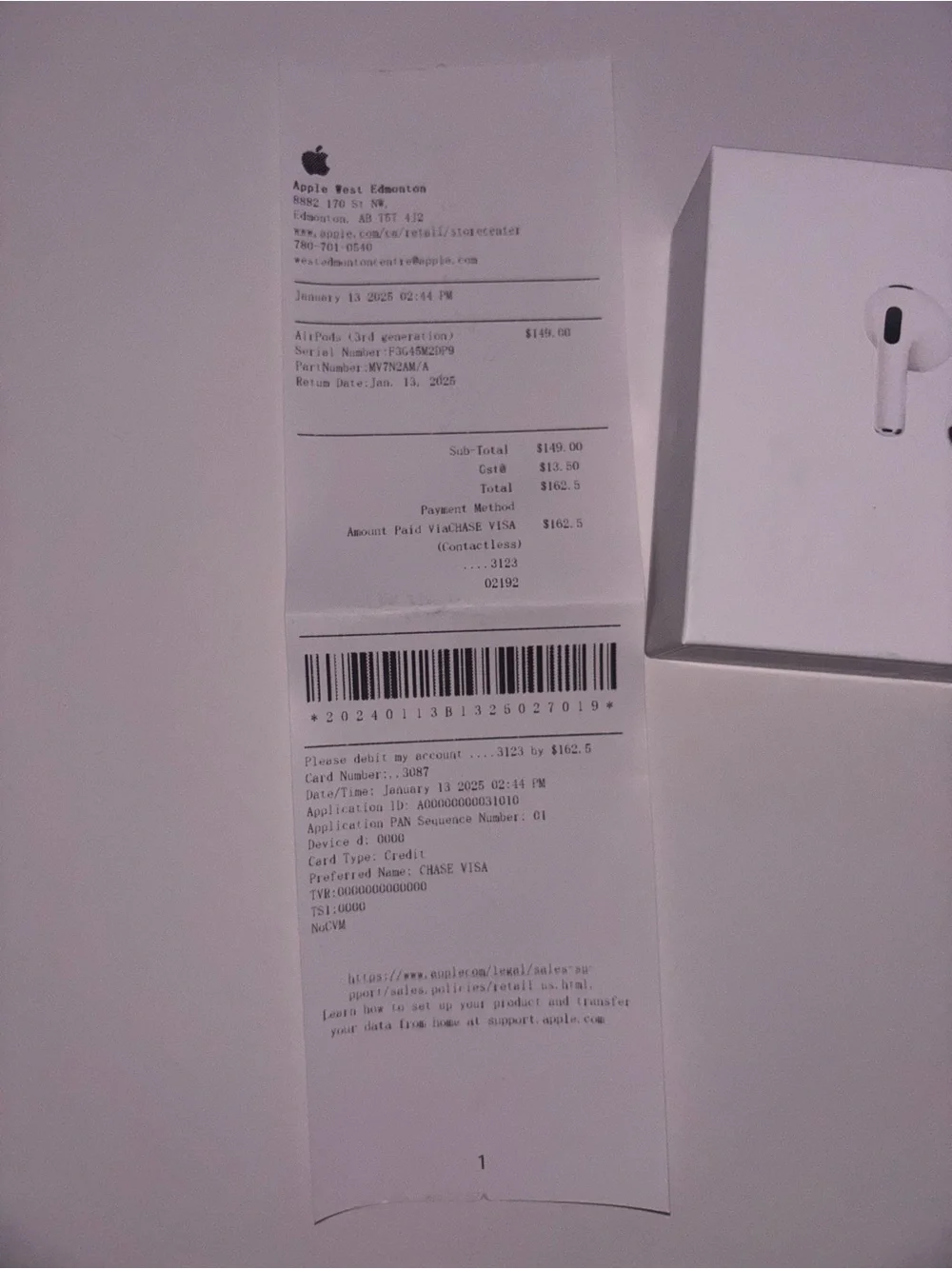 Apple AirPods (3rd generation)